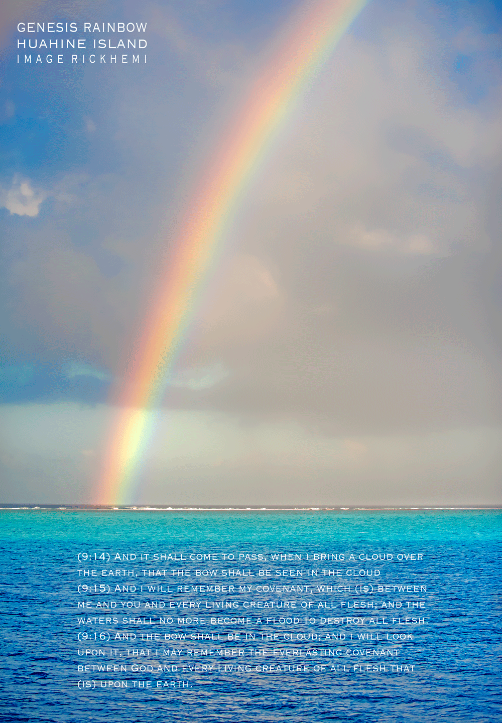 rainbow arc, DSLR image by Rick Hemi