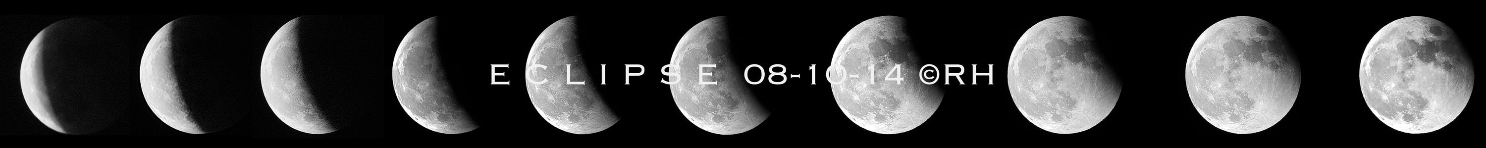 lunar eclipse 08-10-14 images by Rick Hemi