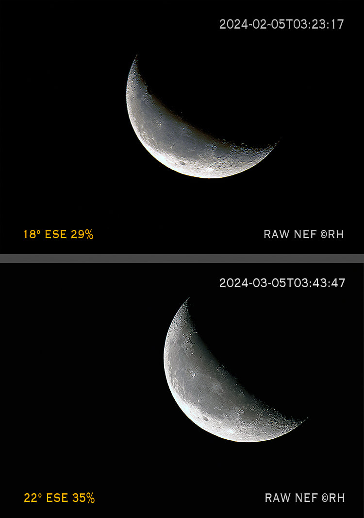 lunar movements RAW NEF images by Rick Hemi