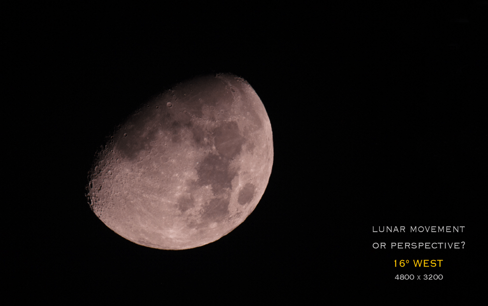33° to 7° West lunar image captures by Rick Hemi