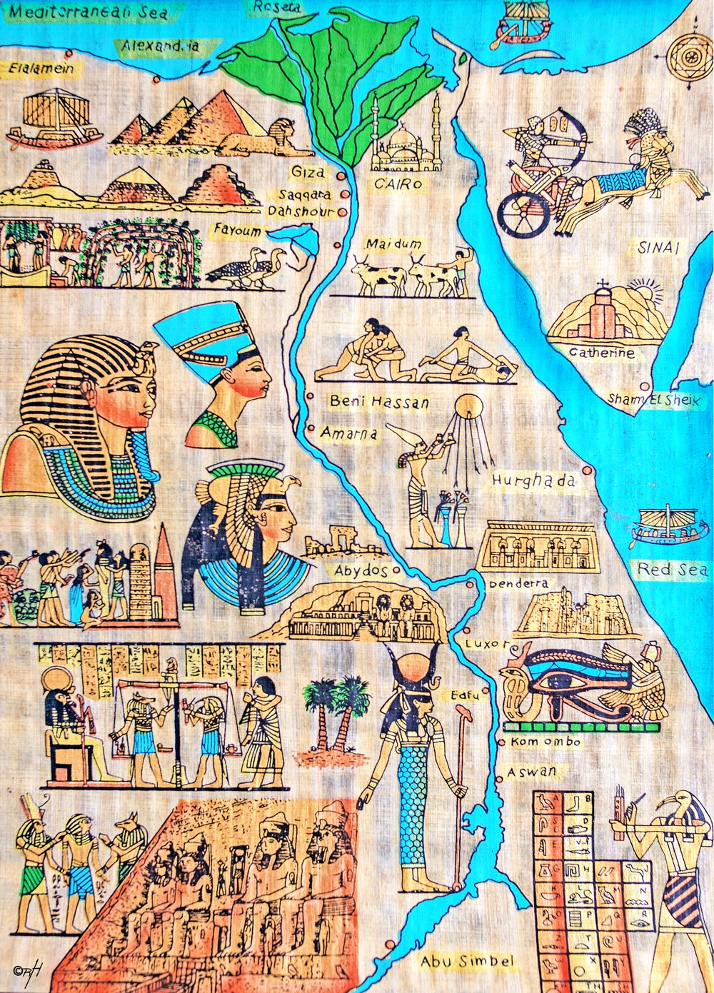 overland travel Middle East, memorabilia image by Rick Hemi 
