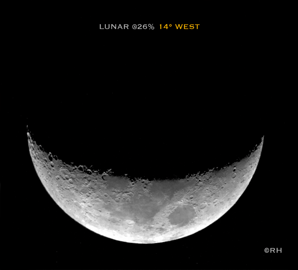 lunar captures @14° west, images by Rick Hemi 