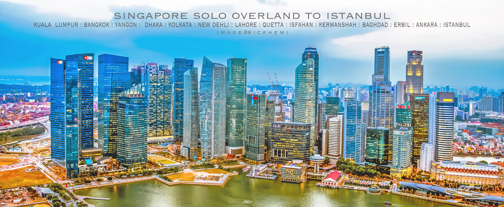 solo overland travel and transit Singapore to Istanbul, image by Rick Hemi