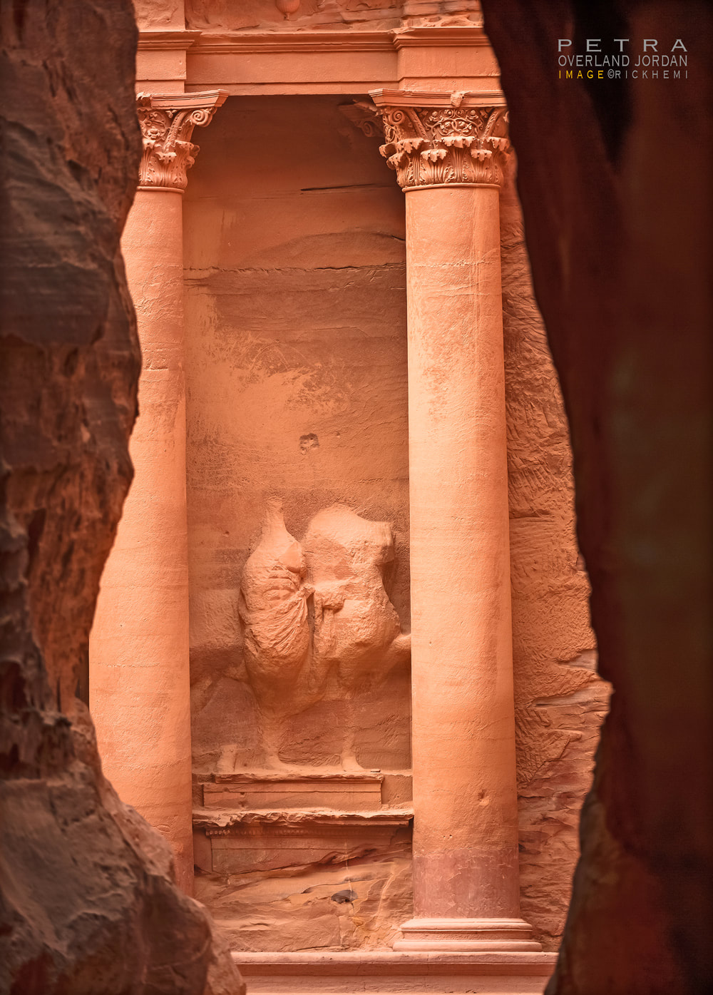 solo overland travel Jordan, Petra, image by Rick Hemi