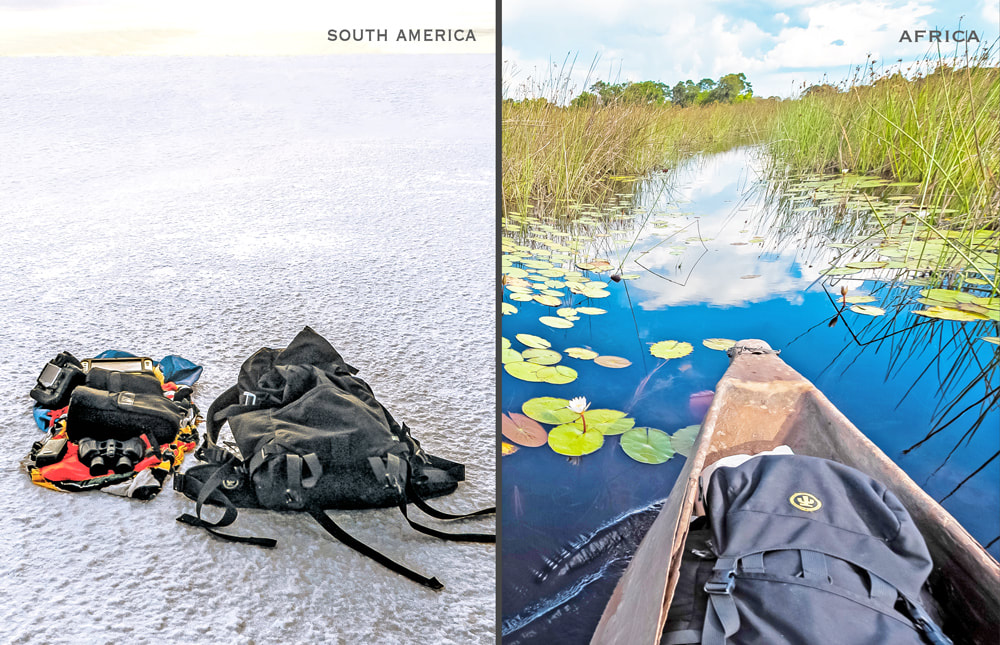 solo overland travel baggage, tough backpack by Cactus NZ, images by Rick Hemi 
