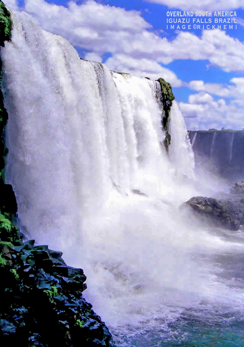 overland travel South America, Iguazu falls image by Rick Hemi