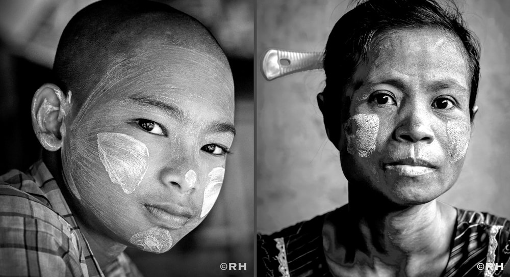 solo overland travel and transit south east Asia, DSLR full frame street portraits, images by Rick Hemi
