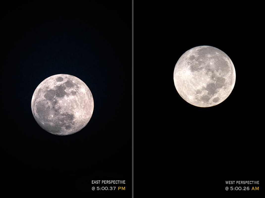 lunar 180° East to West perspective view, image snaps by Rick Hemi