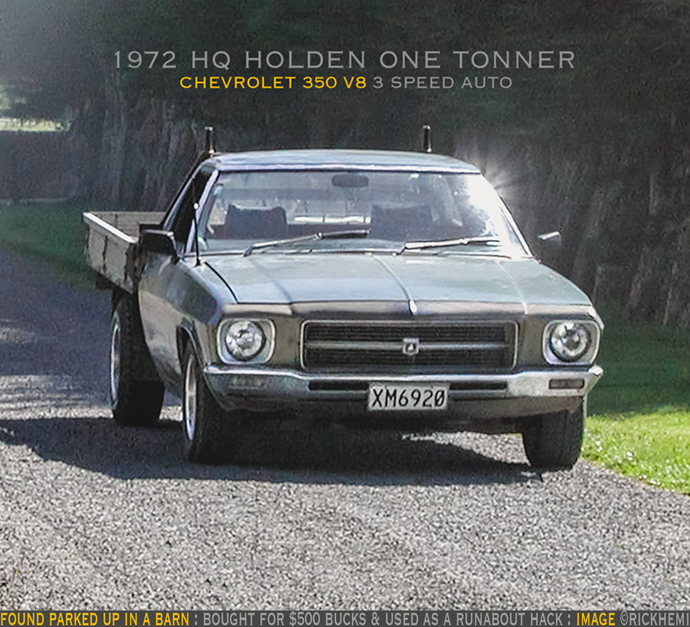 Rick Hemi's 72 HQ Holden one tonner Chev 350 V8 runabout hack, image by Rick Hemi