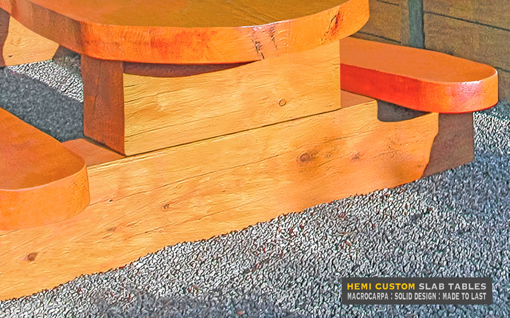 about page Rick Hemi, custom outdoor big slab tables