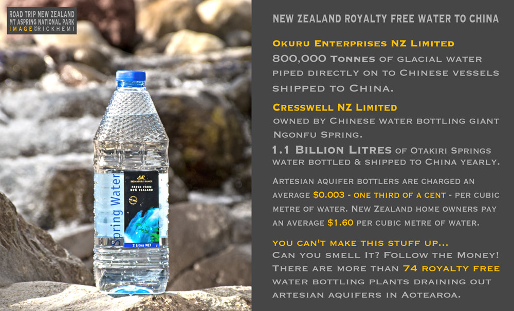 road trip Aotearoa New-Zealand, bottled artesian aquifer water booming in New-Zealand, image-by-Rick-Hemi