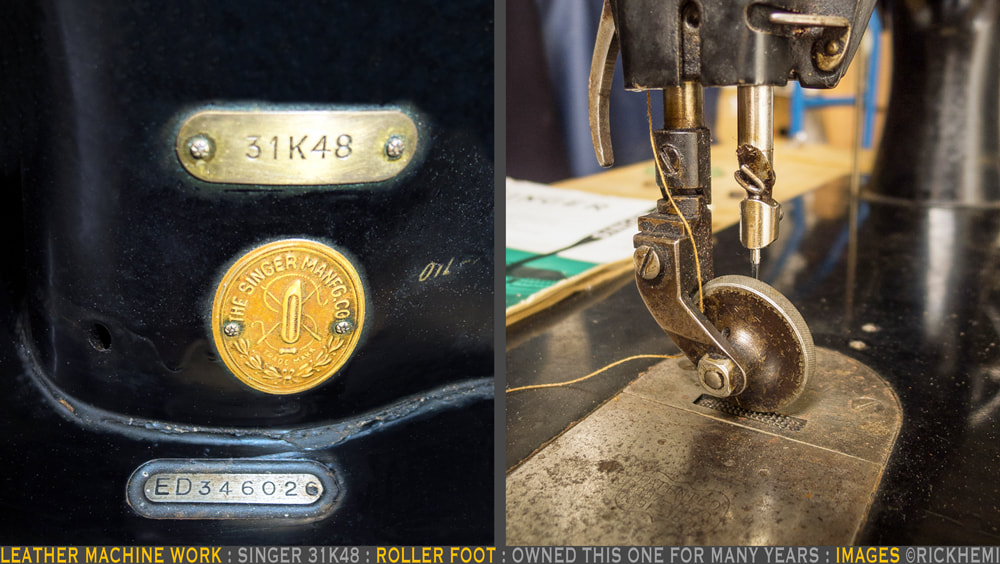 Singer 31K48 leather sewing machine, images by Rick Hemi 