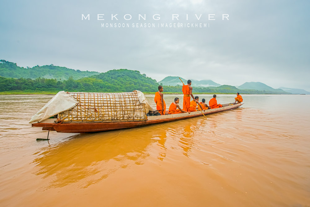 Asia, solo overland travel, Mekong river, image by Rick Hemi