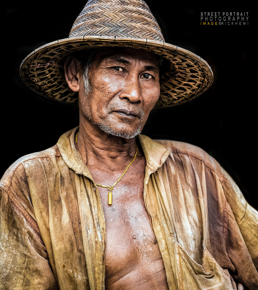 Asia, solo overland travel, street photography, Nikon D3 12 megapixel portrait street image by Rick Hemi 