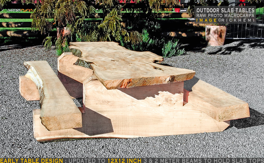 DIY outdoor solid tables, about page Rick Hemi, image by Rick Hemi