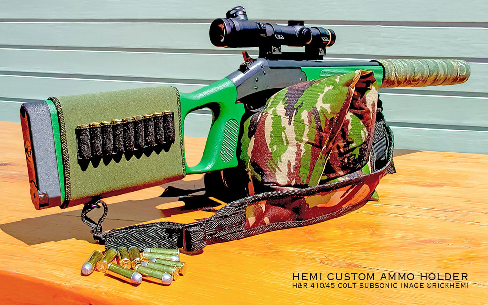 product design, about page Rick Hemi, custom made ammo stock holders, image by Rick Hemi