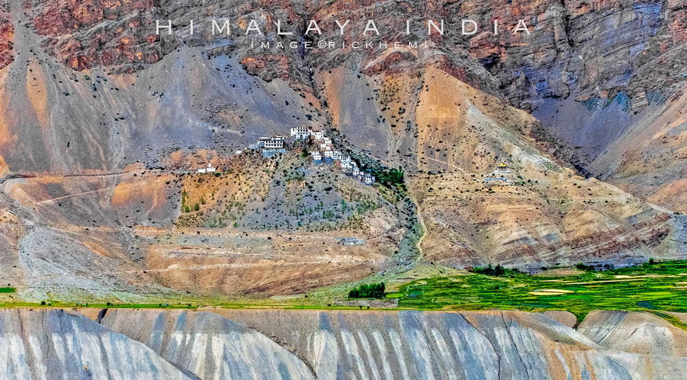 overland travel and transit India, highland landscape Himalaya, image by Rick Hemi
