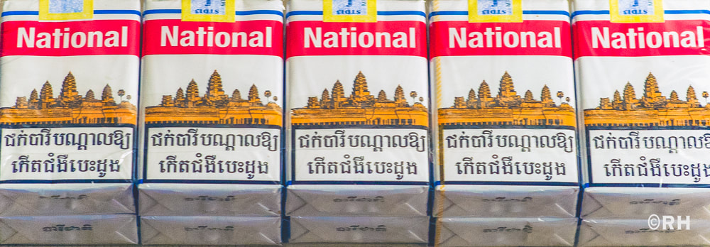 Cambodian cigarettes, image by Rick Hemi