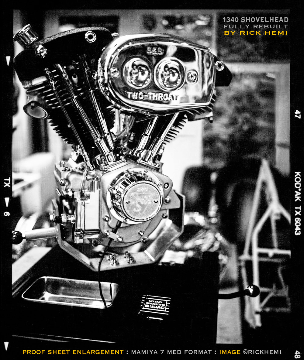 photo gear stuff, classic Mamiya 7 roll film proof sheet enlargement, image by Rick Hemi