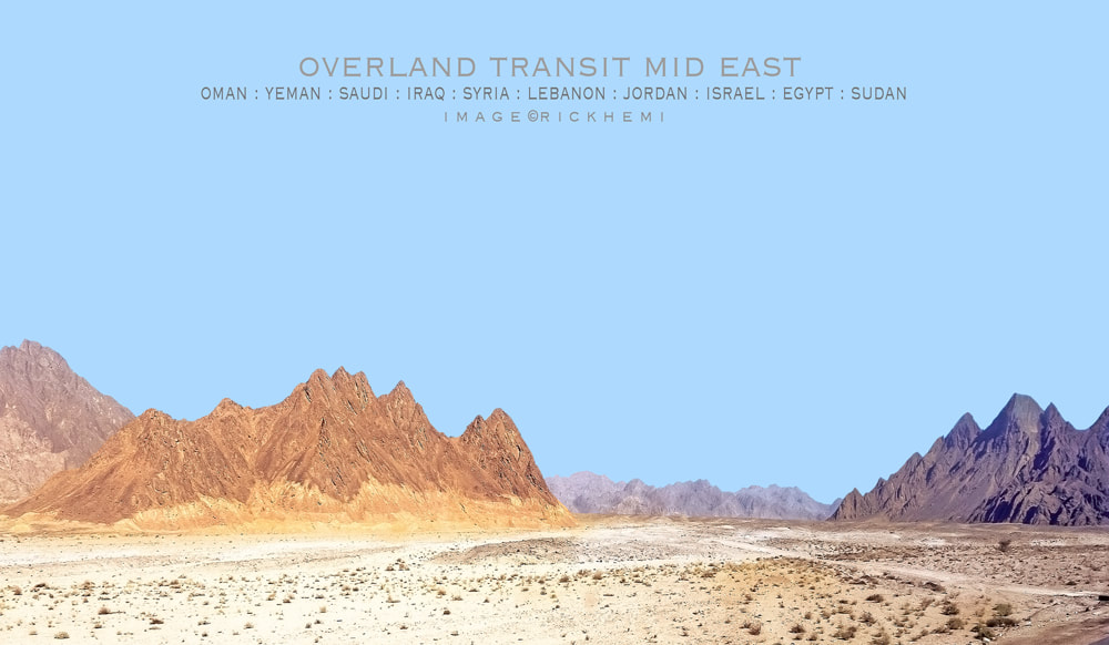 overland travel and transit middle east, image by Rick Hemi