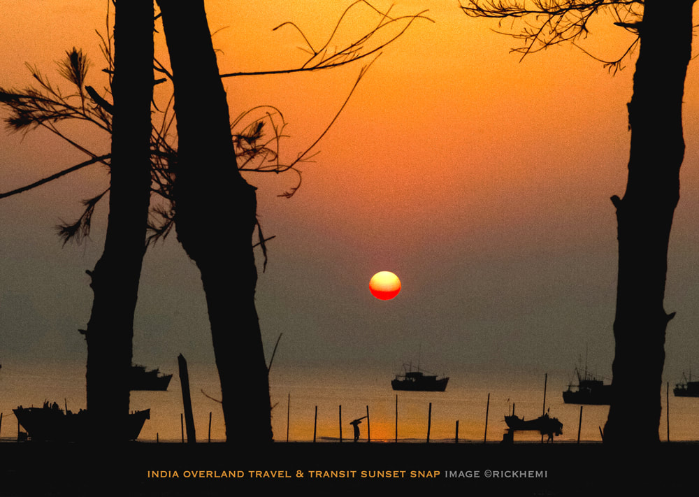 solo travel India, sunset snap, image by Rick Hemi