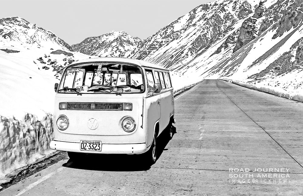 solo overland road trip VW Kombi throughout South America, classic VW Kombi van South America, overland travel and transit self-driving South America, Buying a used VW Kombi in Brazil, image by Rick Hemi