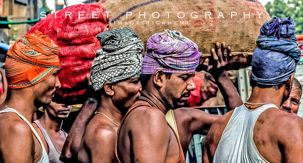 overland travel India, street photography India, image by Rick Hemi