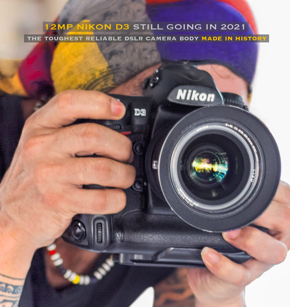 Nikon D3 camera body, reliable daylight workhorse still in 2021
