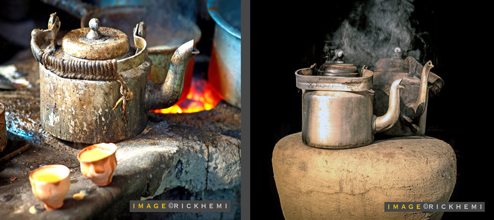overland  travel Asia, chai coal fired stoves, images by Rick Hemi