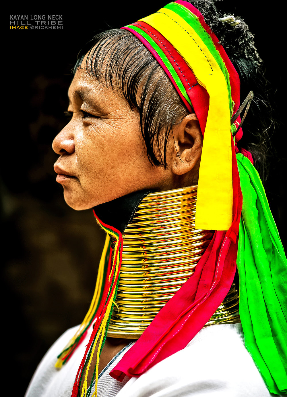 solo overland travel Asia, kayan hill tribe longneck, image by Rick Hemi