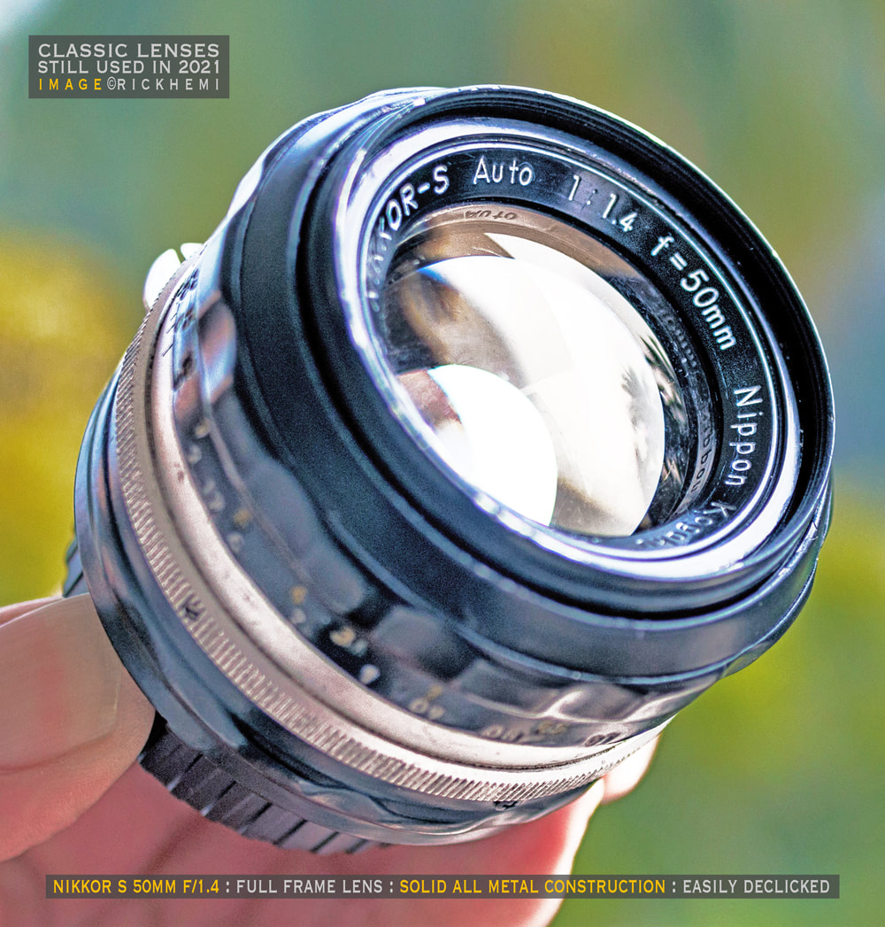 street photo gear, classic manual focus lenses, image by Rick Hemi