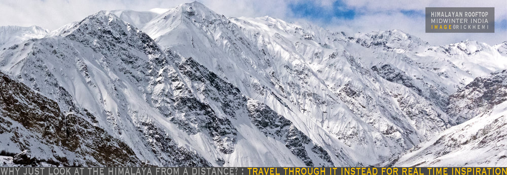 overland travel Himalayan high road midwinter, Shimla to Kaza, image by Rick Hemi