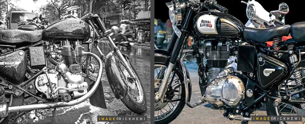 overland travel and transit India, MC royal enfield, images by Rick Hemi