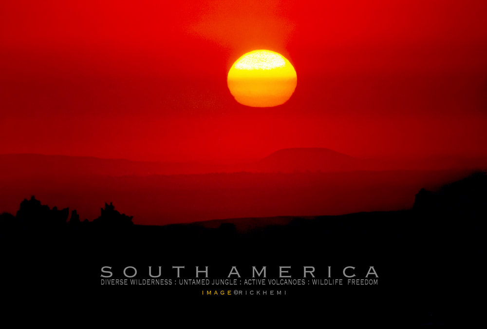 classic sunset snap south america, image by rick hemi 