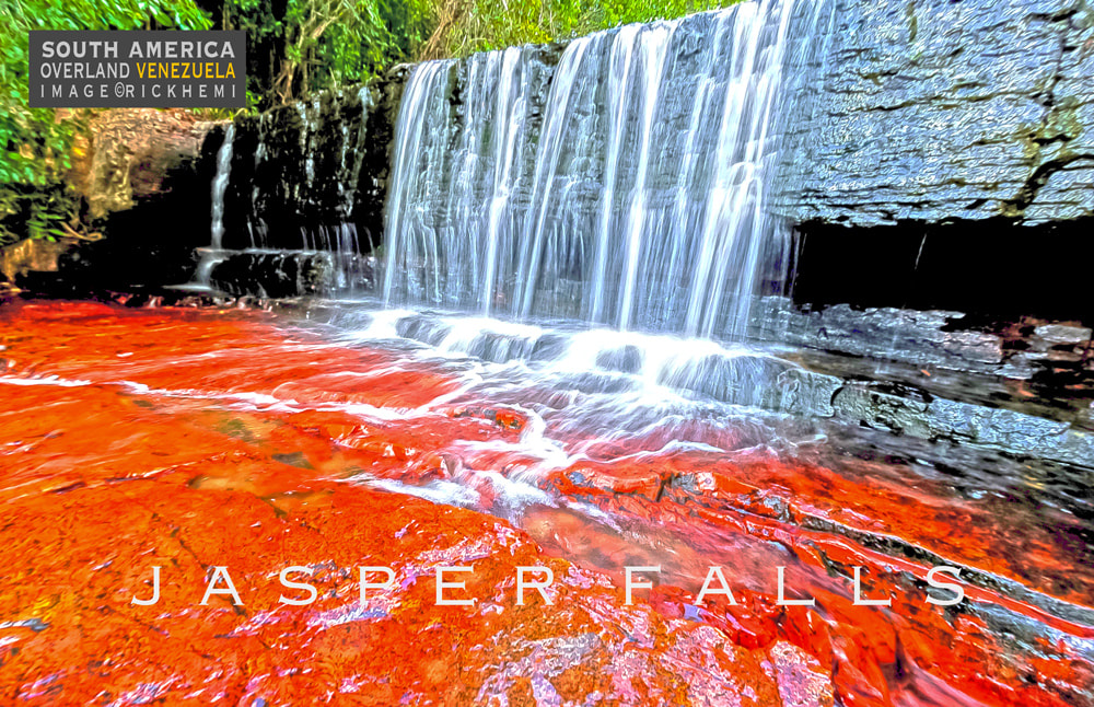 overland travel South America, Jasper Falls Venezuela, image by Rick Hemi