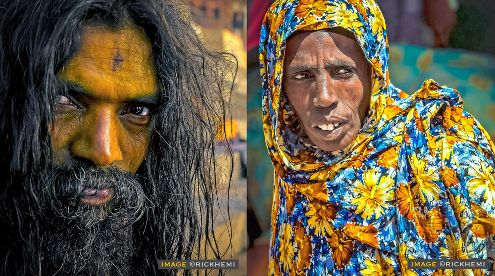 overland travel street portraits, images by Rick Hemi