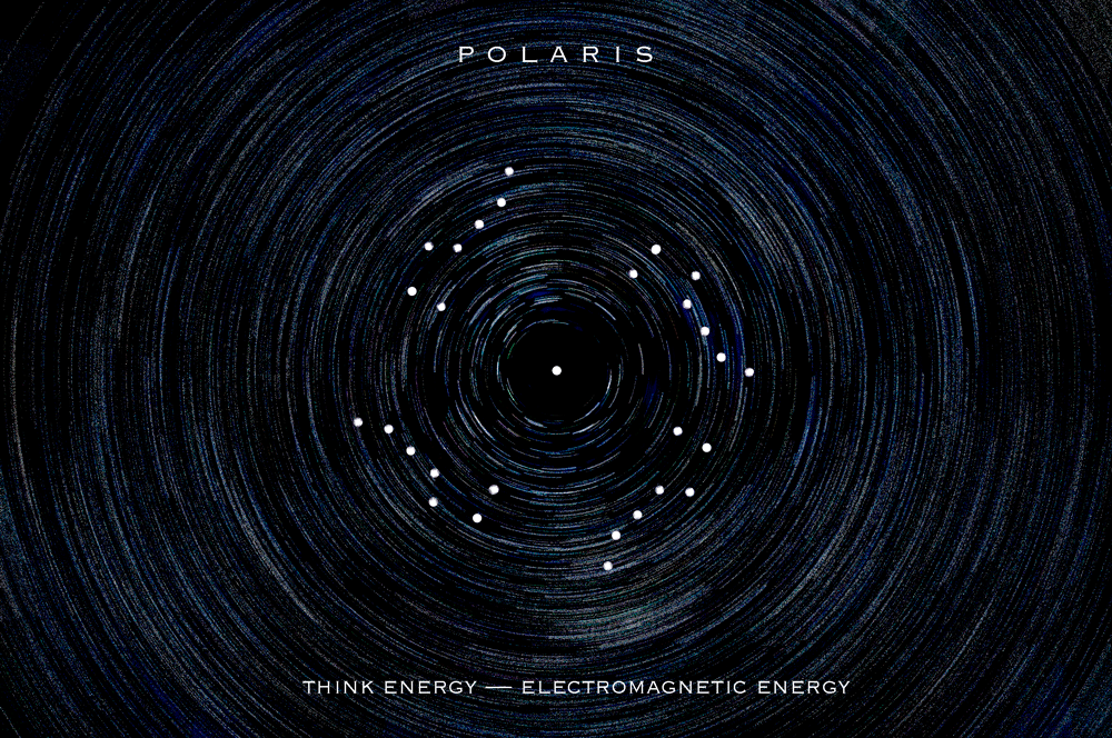 positive energy, ursa major through four seasons circling polaris, image by Rick Hemi