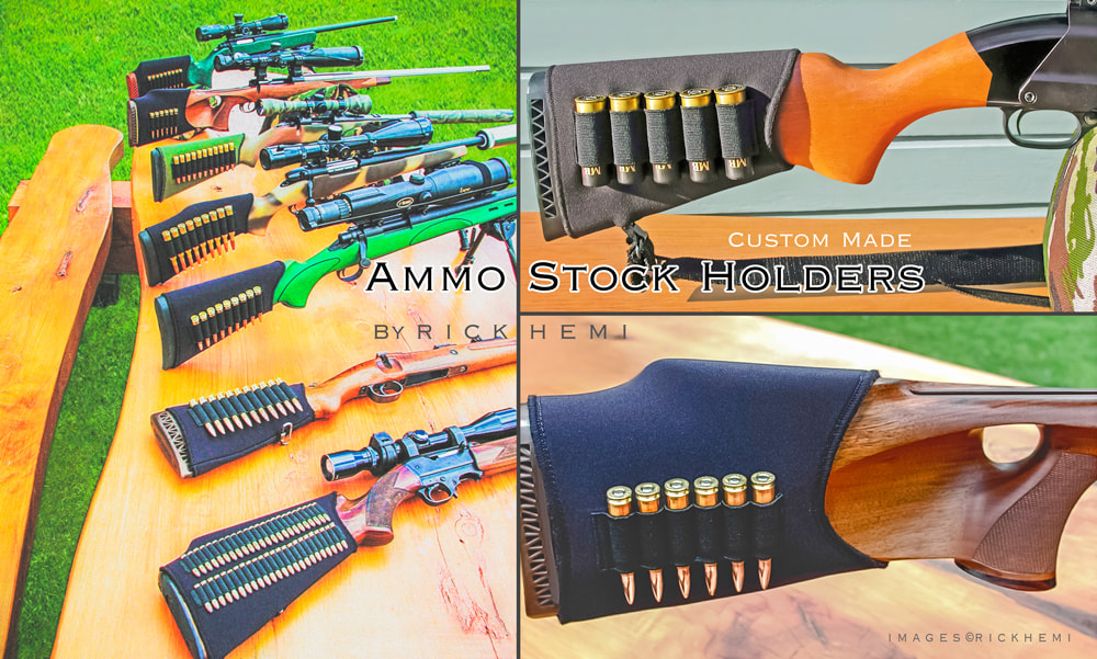 about page Rick Hemi, custom ammo stock holders by Rick Hemi, images by Rick Hemi