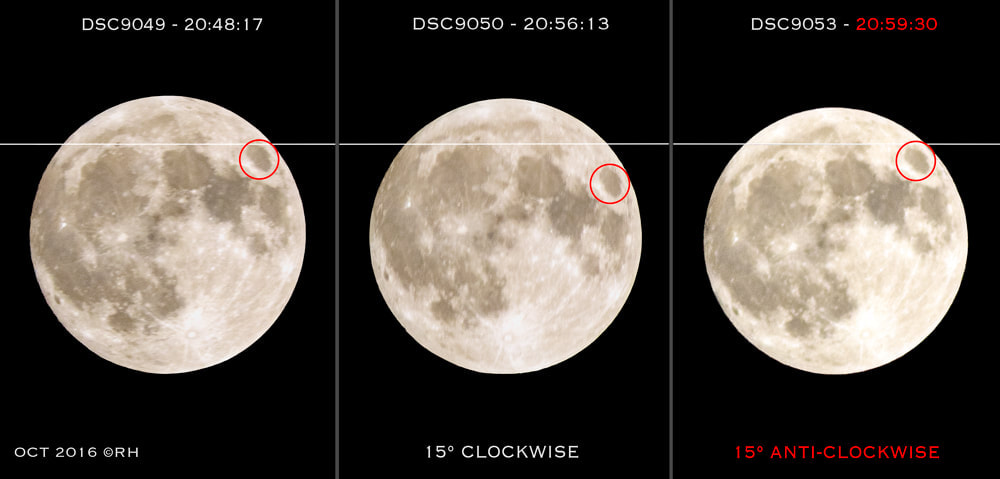 RAW NEF lunar shots october 2016, DSLR images by Rick Hemi