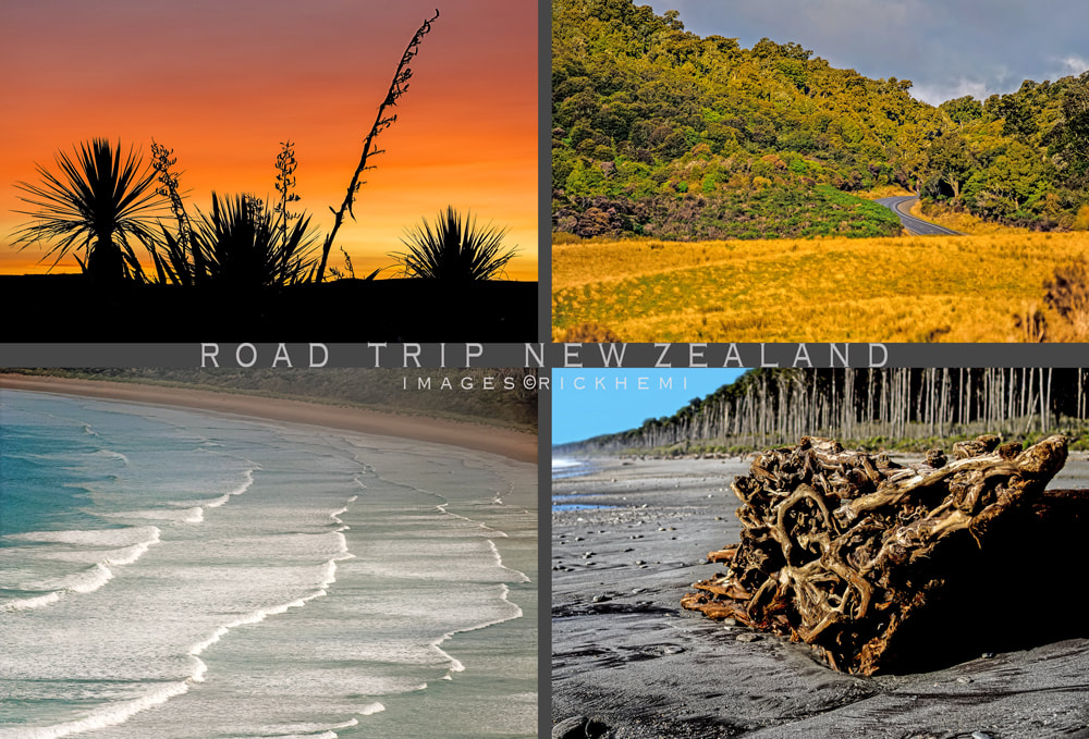 overland travel kiwi road trip New Zealand, images by Rick Hemi