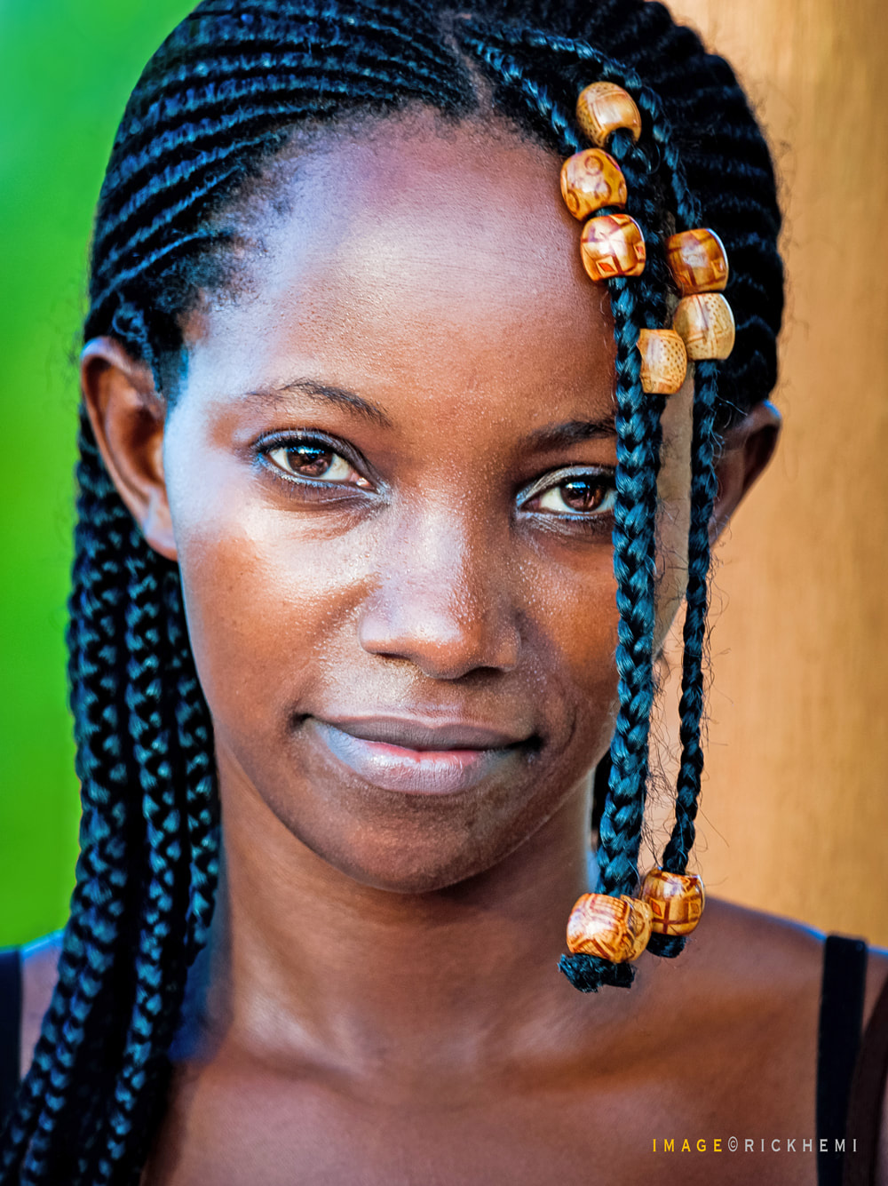 overland travel and transit Africa, street portrait, image by Rick Hemi