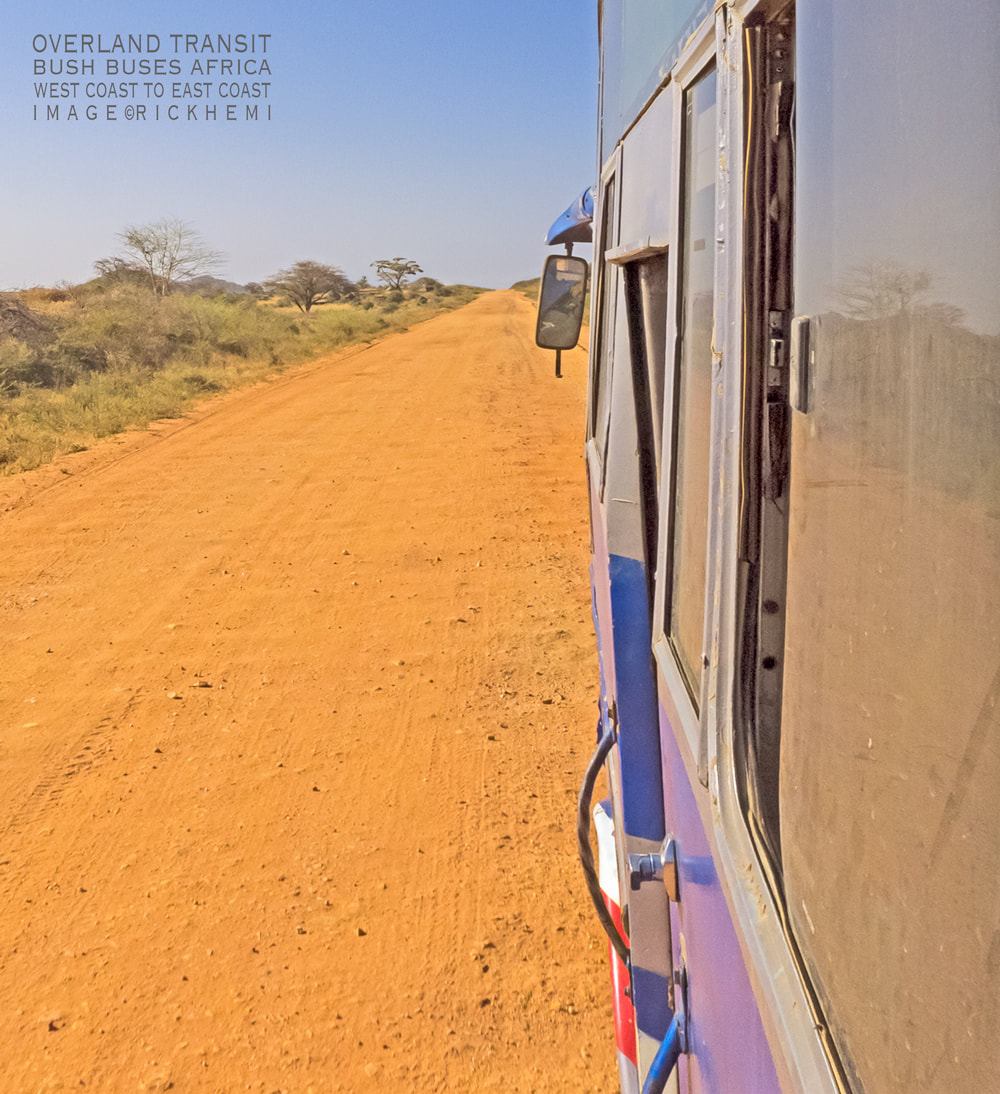 solo overland transit snap heartland central Africa, image by Rick Hemi