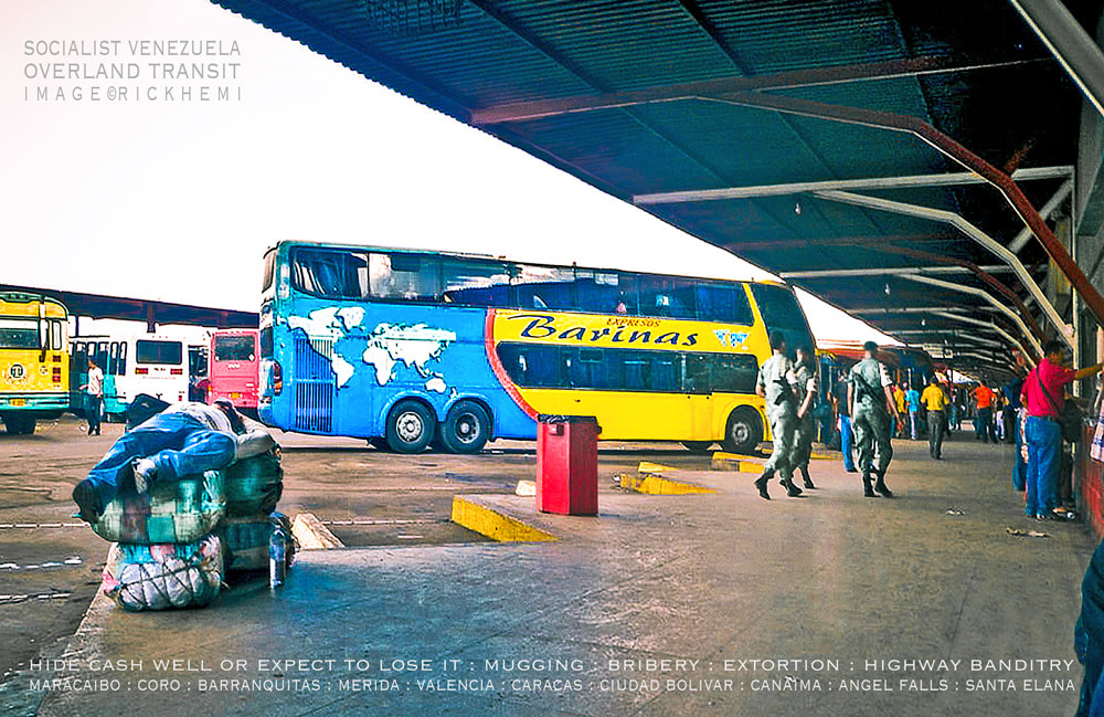 solo overland transit Venezuela, image by Rick Hemi