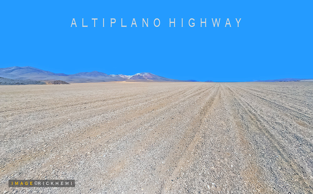 Bolivia solo overland travel and transit, Altiplano image by Rick Hemi