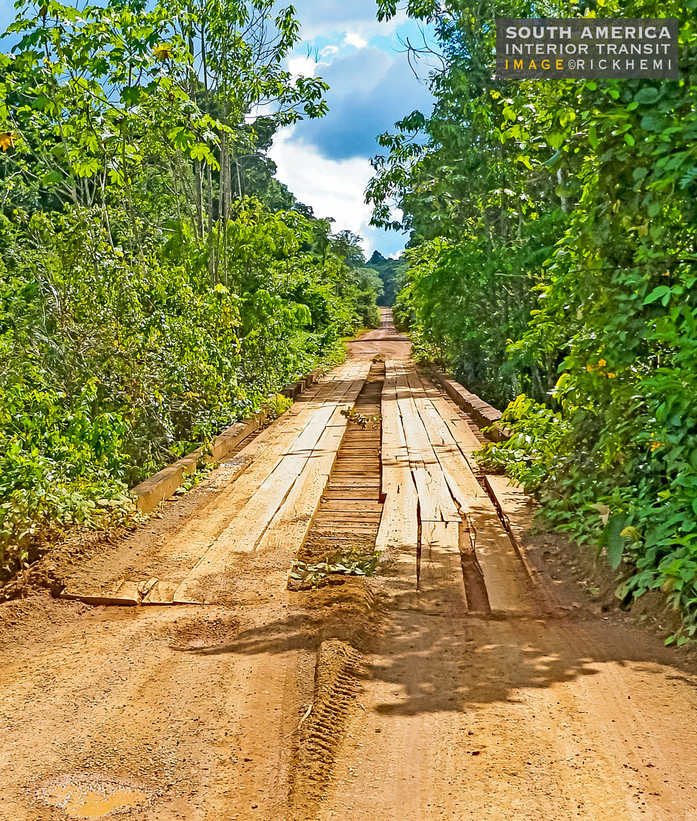 solo overland travel South America, bush track isolated routes, Venezuela, Guyana, Surinam, French Guiana, Brazil, image by Rick Hemi