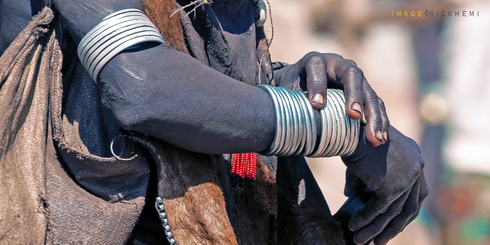 street snap Africa, tribal bangles image by Rick Hemi