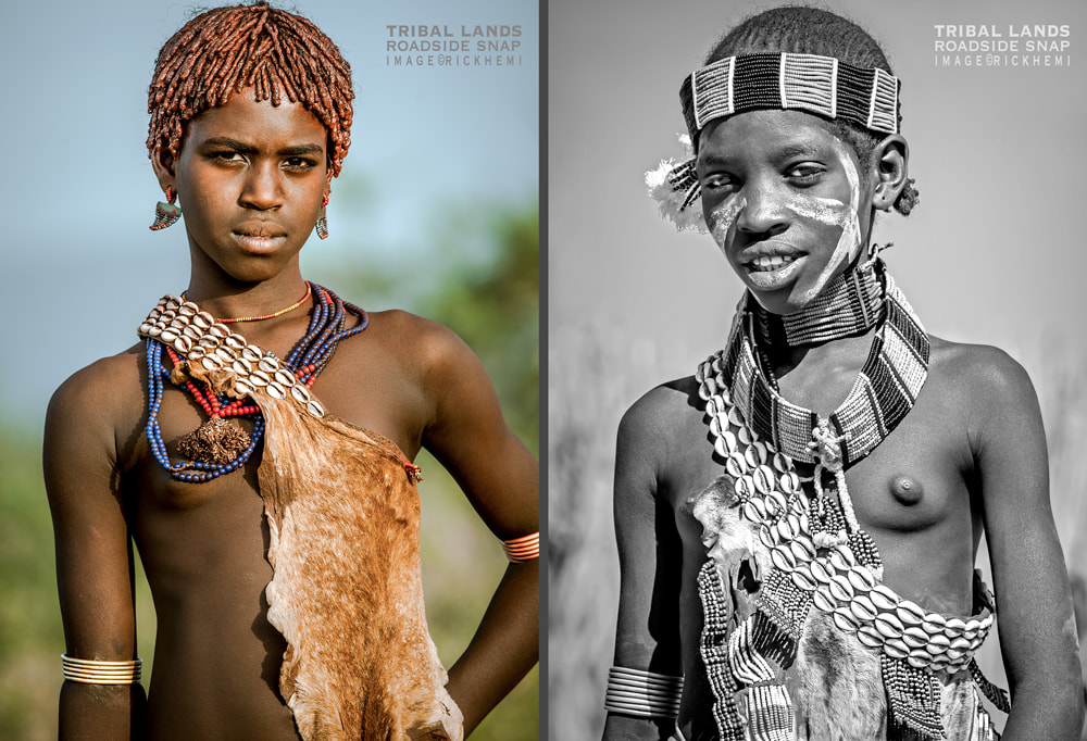 solo overland travel and transit Africa, tribal land territory, capturing roadside snaps, images by Rick Hemi