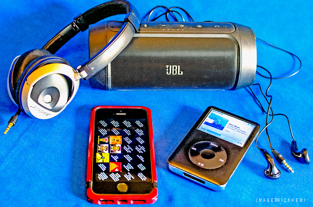 overland travel offshore baggage stuff, music gadgets in transit - Whats good? image by rick hemi