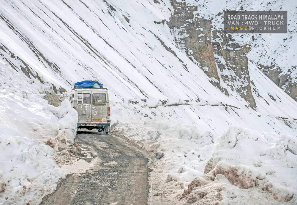 Indian Himalaya, overland travel midwinter Spiti Valley, image by Rick Hemi