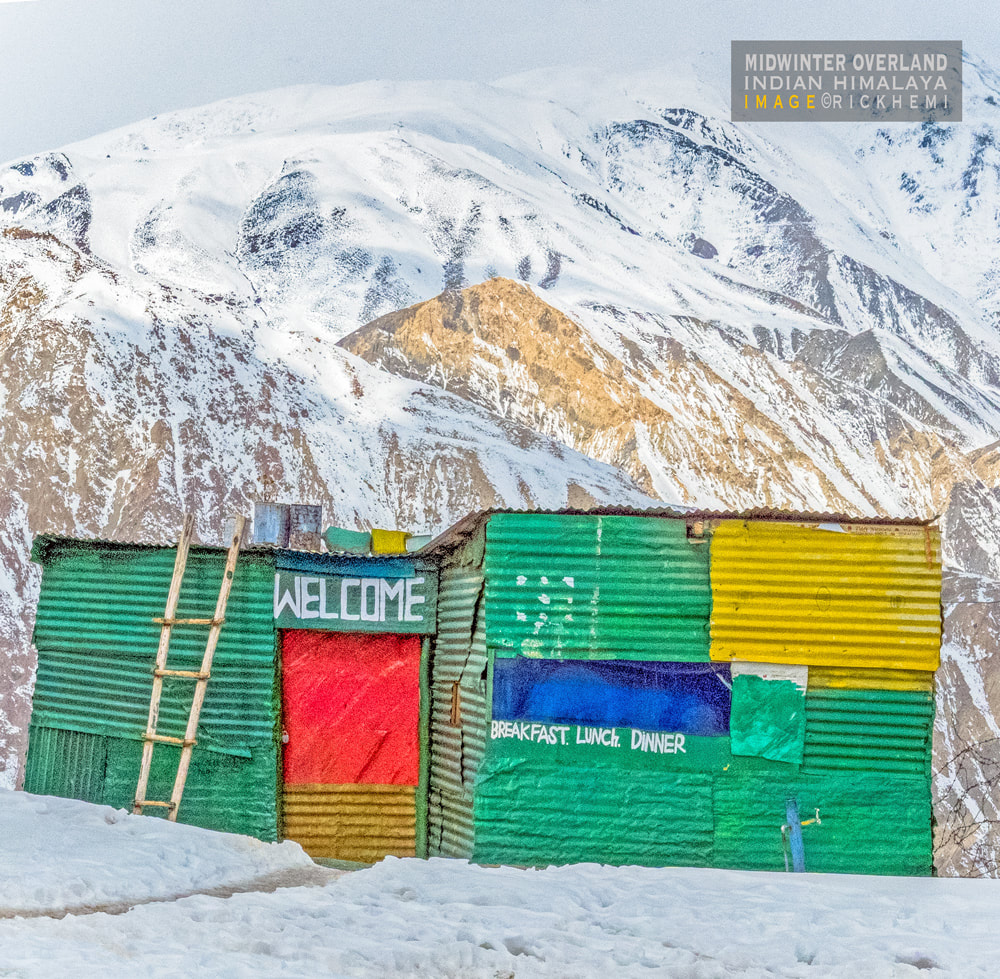 solo overland travel midwinter India, Himalayan Highlands, image by Rick Hemi